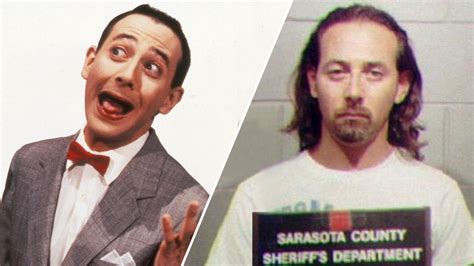 fake pee wee herman arrest recording 1991|pee wee herman scandal.